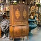 Antique bar cabinet