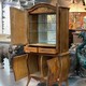 Antique bar cabinet