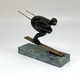 Sculpture "Skier"