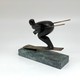 Sculpture "Skier"