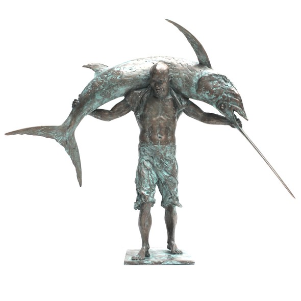 Sculpture "Fisherman"