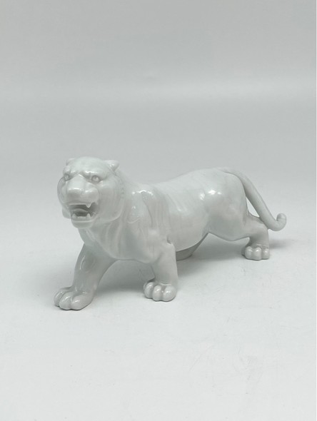 Винтажная скульптура «Тигр»