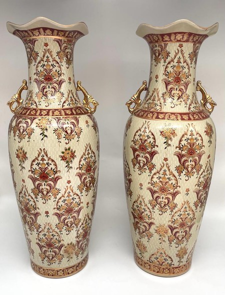 Paired vases