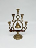 Vintage candlestick with bell