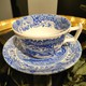Антикварная чайная пара "Blue Camilla"