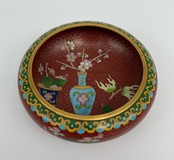 Antique cloisonne bowl