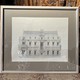 Antique engraving "Office Building"