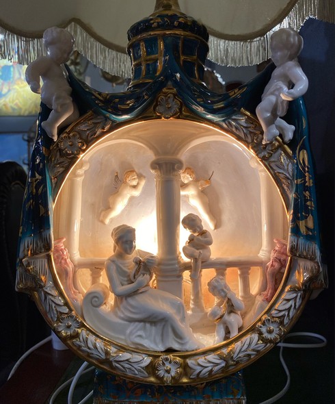 Antique lamp "Terpsichore"