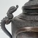 Antique vase with lid,
bronze