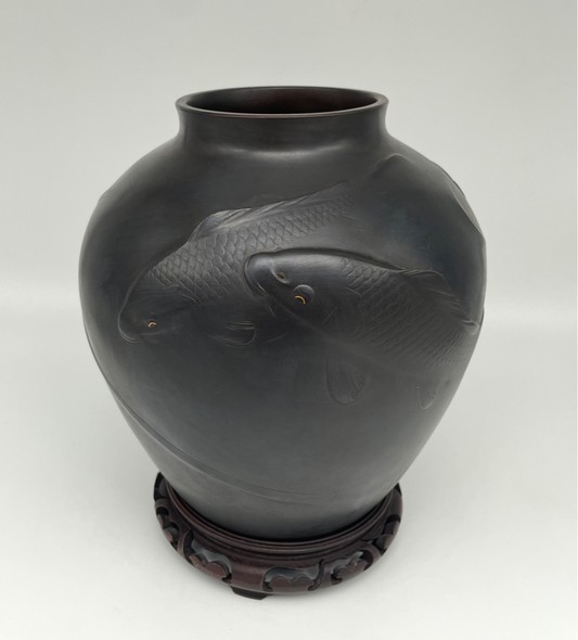 Antique vase "Carp"
