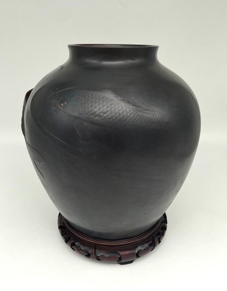 Antique vase "Carp"