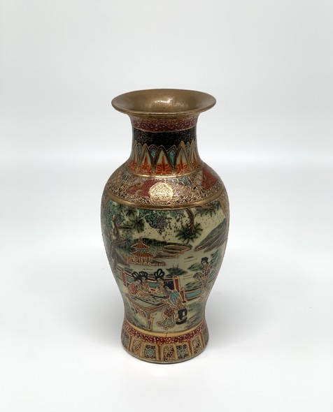 Antique Satsuma vase