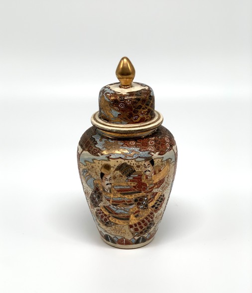 Antique Satsuma vase