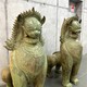 Антикварные парные скульптуры «Львы Фо»