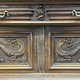 Antique renaissance sideboard