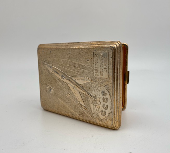 Antique cigarette case "Rocket"