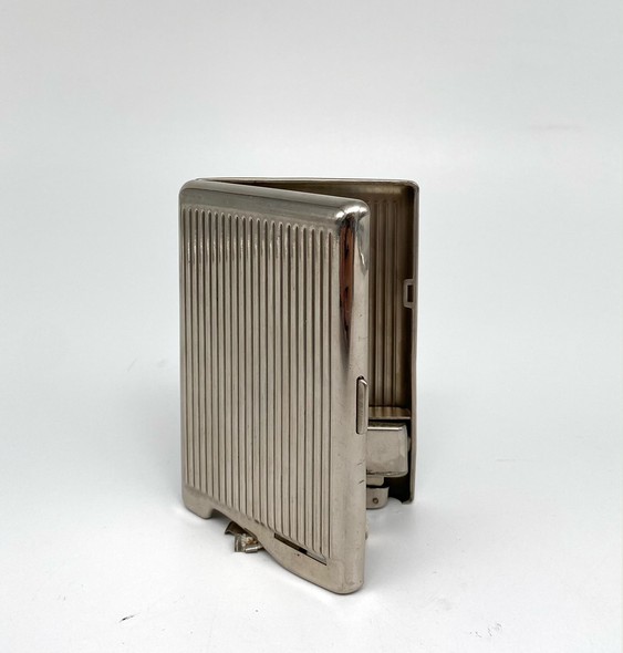 Antique cigarette case with a lighter