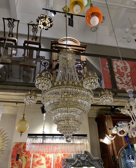 Large vintage chandelier