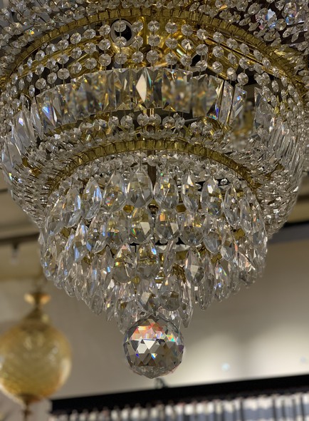 Large vintage chandelier