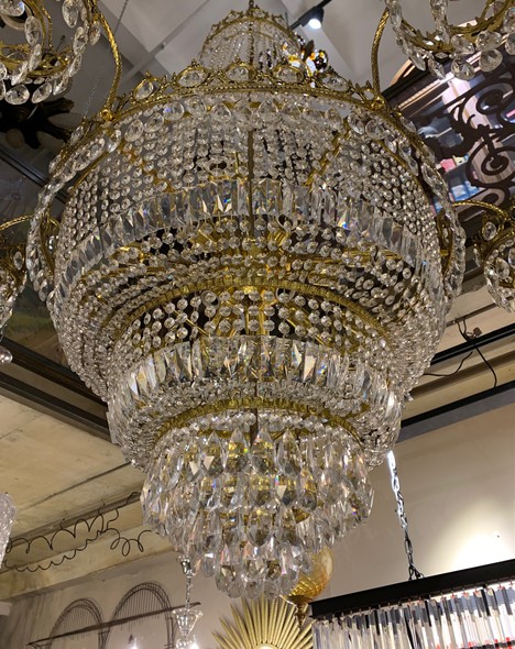 Large vintage chandelier