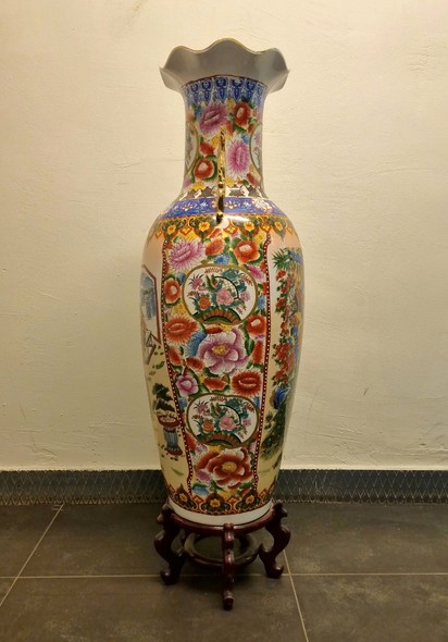 Vintage floor vase