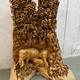 Sculpture sculptée Vintage " Éléphants»