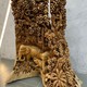 Винтажная резная скульптура «Слоны»