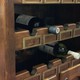 Винтажный винный шкаф