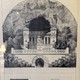 Antique engraving "Architectural Sketch"