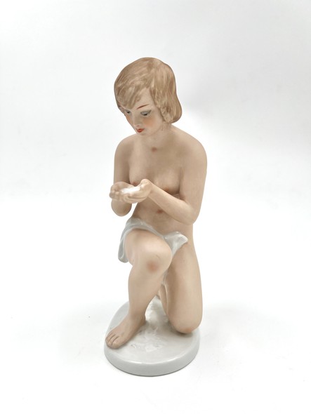 antique sculpture
"Naked Girl"