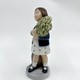 Антикварная статуэтка 
"Девочка с майскими цветами"
