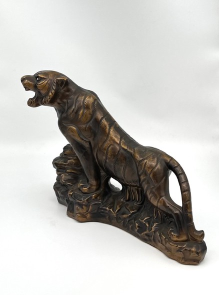 Antique okimono "Panther"