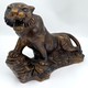 Antique okimono "Panther"