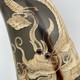 Antique horn composition "Phoenix and Dragon"
