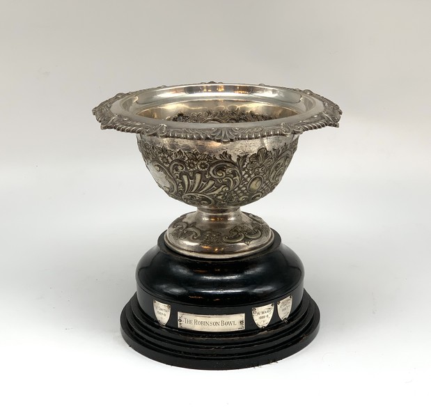 Antique award cup
"The ROBINSON BOWL"