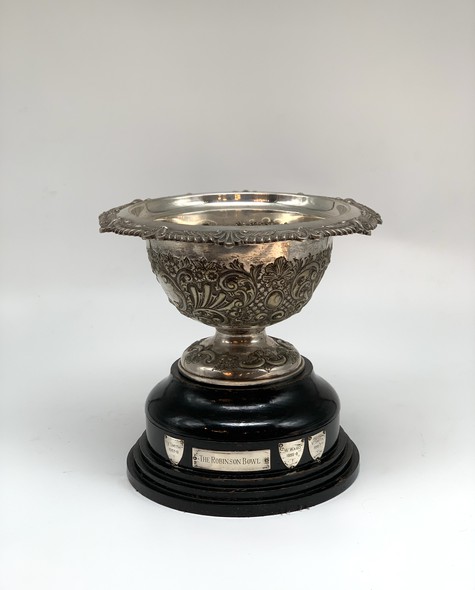 Antique award cup
"The ROBINSON BOWL"