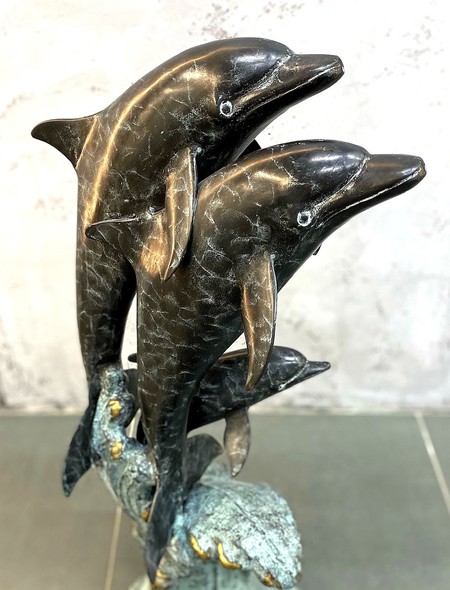 Бронзовая скульптура - фонтан
"Дельфины"