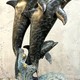 Bronze sculpture - fountain
"Dolphins"