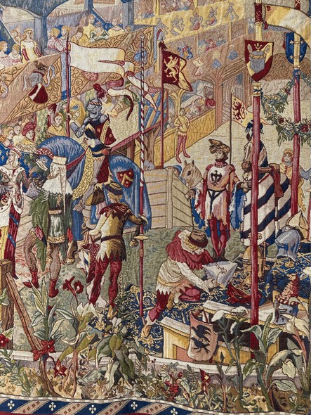 Tapestry "At the court of the king"