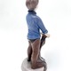 Винтажная скульптура "Мальчик с сетью", 
Дания