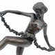 Vintage sculpture "Dancer with a garland"