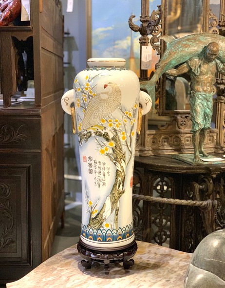 Vintage vase "White Eagle"