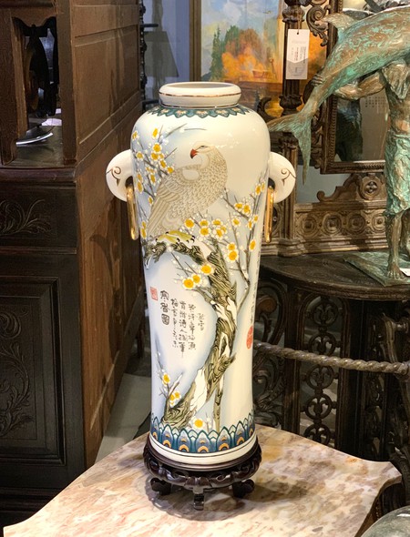 Vintage vase "White Eagle"
