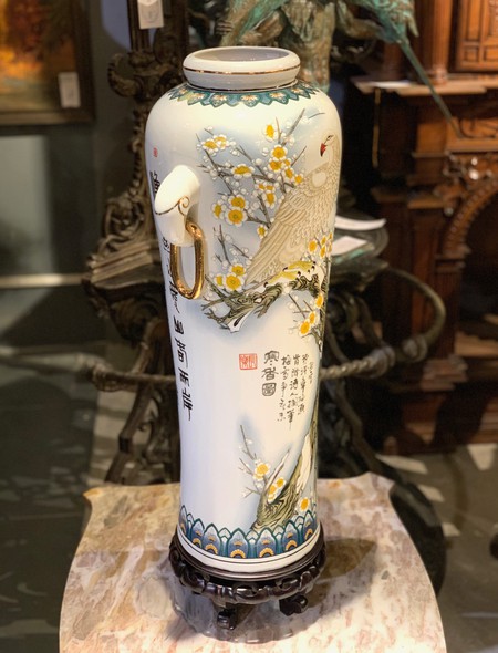 Vintage vase "White Eagle"