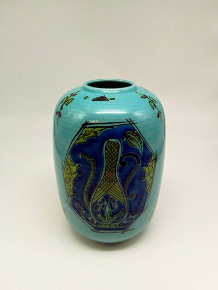 Vintage Oriental Kutani Vase
