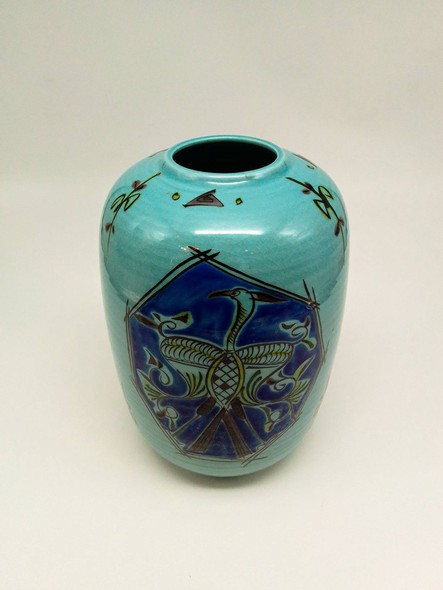 Vintage Oriental Kutani Vase