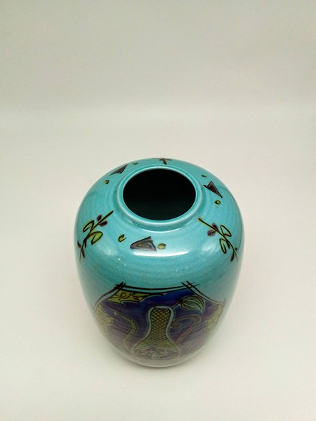 Vintage Oriental Kutani Vase