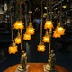 Antique lamps "Roses and Goddesses"