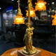 Antique lamps "Roses and Goddesses"