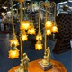 Antique lamps "Roses and Goddesses"